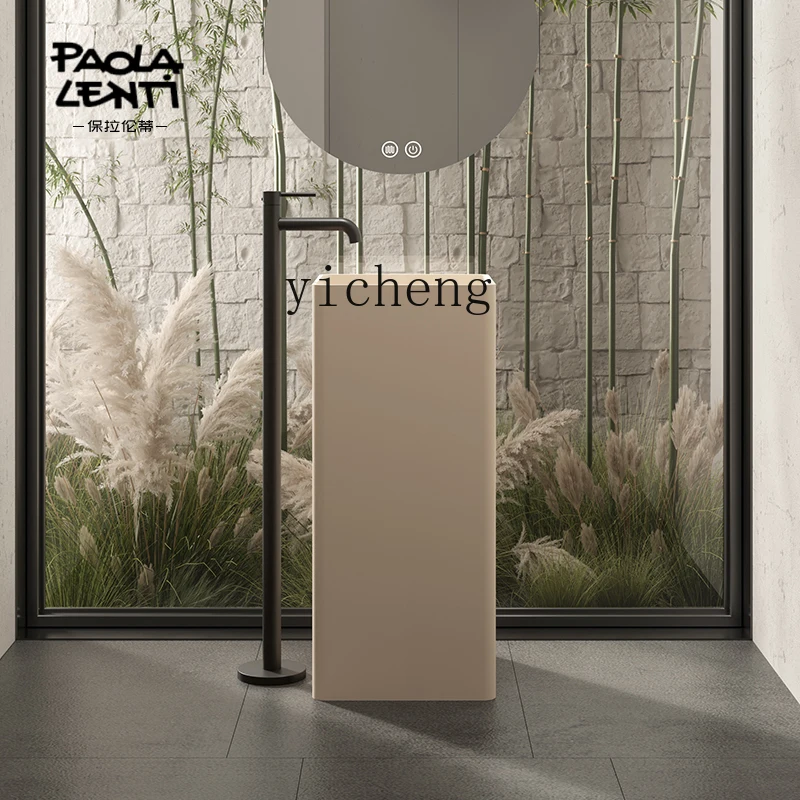 YFY artificial stone hotel B & B household wash basin integrated floor column basin square wash table
YFY artificial stone hotel B & B household wash basin integrated floor column basin square wash table