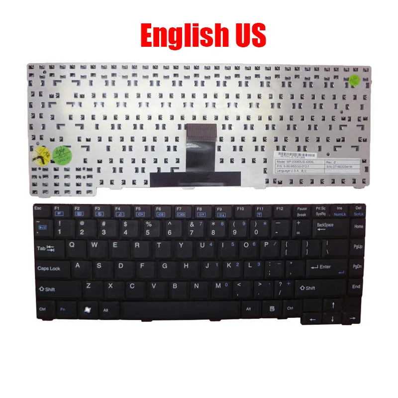 Laptop Keyboard For TongFang K431 MP-03083US-430L MP-03083US-4304L English US New
Laptop Keyboard For TongFang K431 MP-03083US-430L MP-03083US-4304L English US New