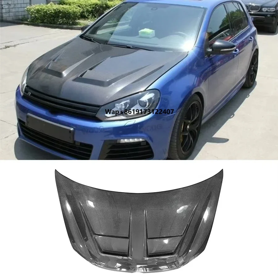Carbon Fiber Hood for 2008-2013 Golf 6 MK6 New Car Front Engine Hood Bonnet Air Vented Intakes Cover Bodykit
Carbon Fiber Hood for 2008-2013 Golf 6 MK6 New Car Front Engine Hood Bonnet Air Vented Intakes Cover Bodykit
