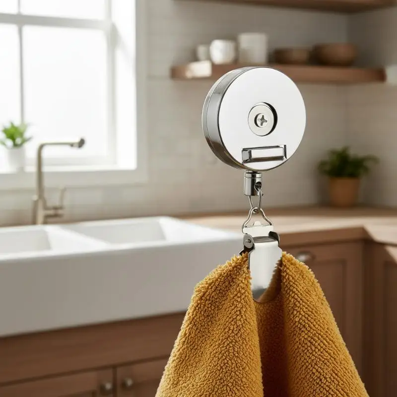 2 PCS Suitable For Home Kitchen,Bathroom Cabinet Hanging Tea Towel Clip,Metal Kitchen Towel Clip,with Retractable Rope,
2 PCS Suitable For Home Kitchen,Bathroom Cabinet Hanging Tea Towel Clip,Metal Kitchen Towel Clip,with Retractable Rope,