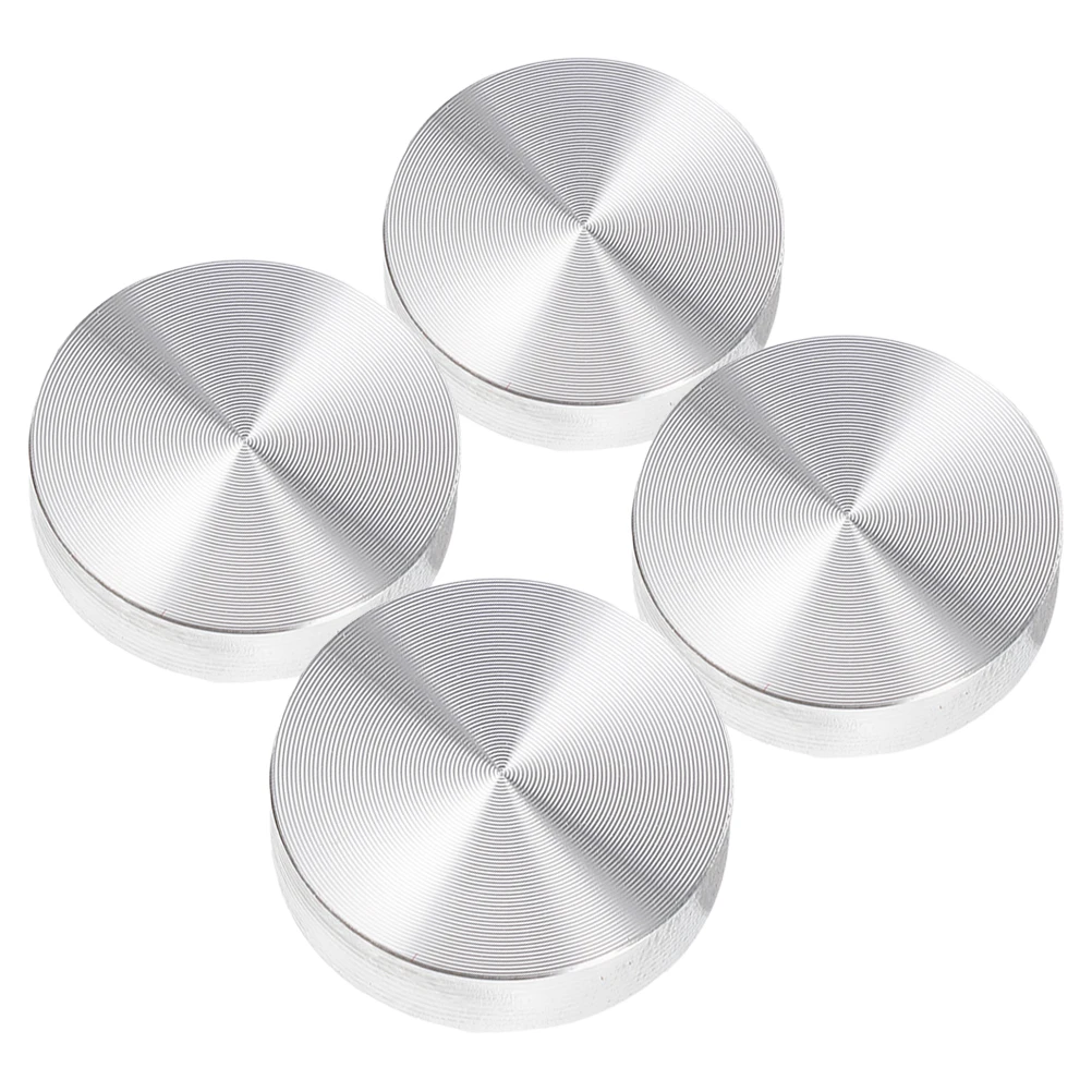 4 pcs Aluminum Metal Disc Adapter For Glass Disc Adapter Round Silver for Glass Coffee Table Tea Table Anti-Slip Pads Furniture
4 pcs Aluminum Metal Disc Adapter For Glass Disc Adapter Round Silver for Glass Coffee Table Tea Table Anti-Slip Pads Furniture