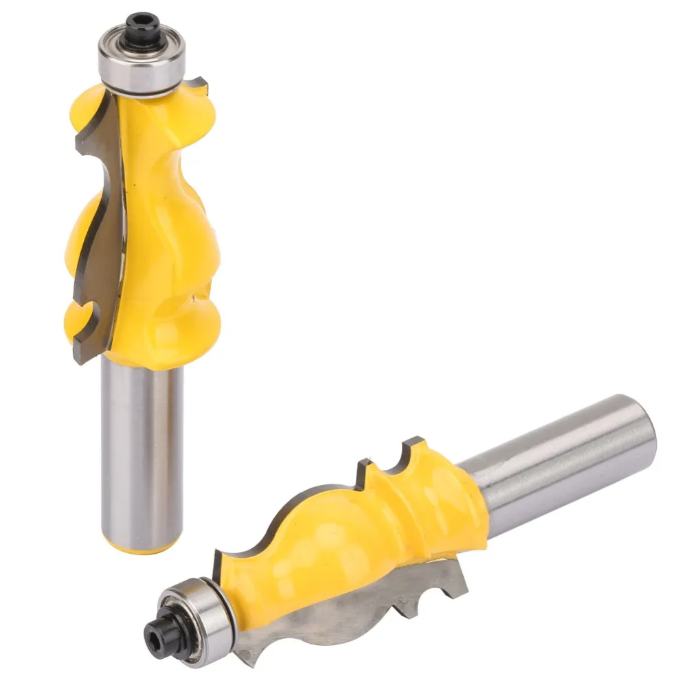 2pcs 1/2 Shank Fishtail Handrail Router Bit Sharp Cutting Edge High-Frequency Welded Steel Fish Type Router Bit
2pcs 1/2 Shank Fishtail Handrail Router Bit Sharp Cutting Edge High-Frequency Welded Steel Fish Type Router Bit
