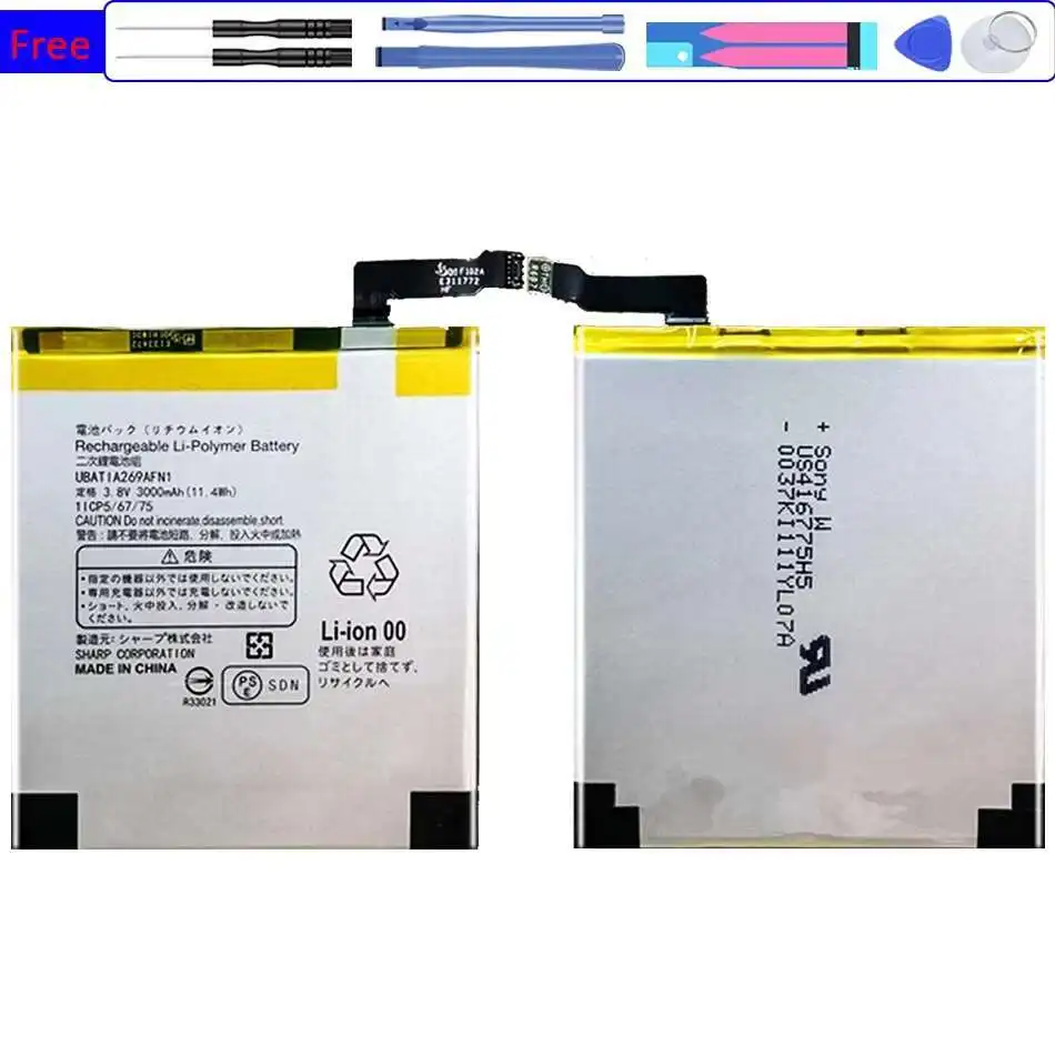 Аккумулятор мобильного телефона UBATIA269AFN1 3000 мАч для Sharp Aquos Zeta SH-04H Xx3 SHV34 506SH Aquos P1 P1X
Аккумулятор мобильного телефона UBATIA269AFN1 3000 мАч для Sharp Aquos Zeta SH-04H Xx3 SHV34 506SH Aquos P1 P1X