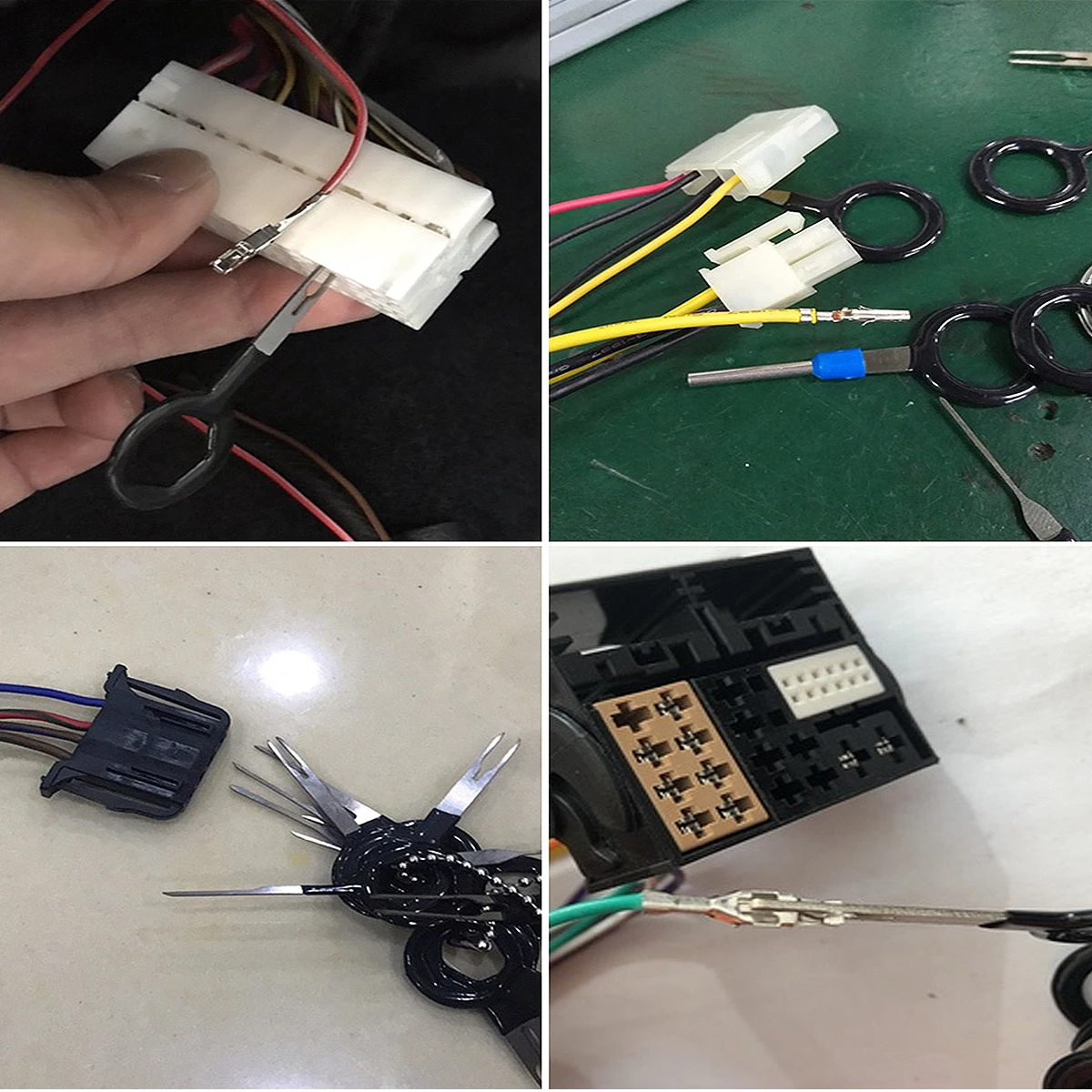 29pcs Terminal Removal Tool For Car Plug Connectors Pin Extractor Set High Hardness Rustproof Auto Repair Needle Release Tool
29pcs Terminal Removal Tool For Car Plug Connectors Pin Extractor Set High Hardness Rustproof Auto Repair Needle Release Tool