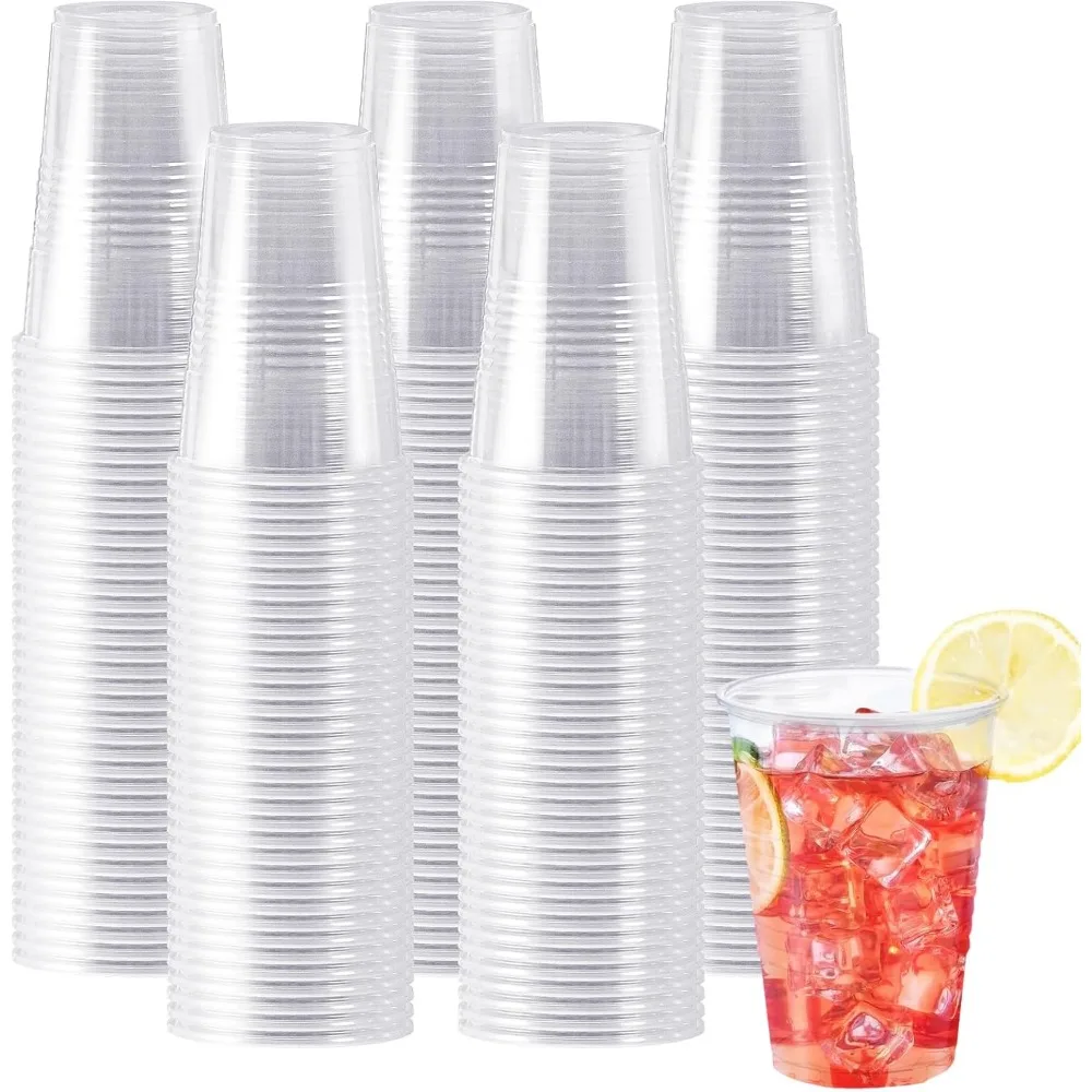 600 Pack 9 oz Clear Disposable Cups Hot Cold Drink Party Picnic BBQ Wedding Travel
600 Pack 9 oz Clear Disposable Cups Hot Cold Drink Party Picnic BBQ Wedding Travel