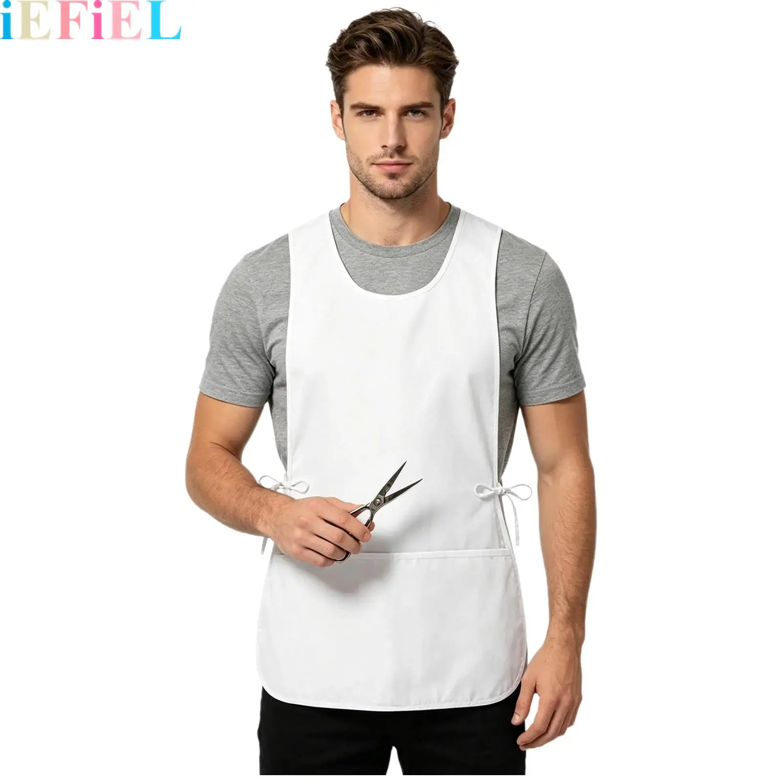 Men Women Sleeveless Smock Apron Cobbler Apron with Side Ties And Deep Pockets Apron for Work Kitchen Home Use
Men Women Sleeveless Smock Apron Cobbler Apron with Side Ties And Deep Pockets Apron for Work Kitchen Home Use