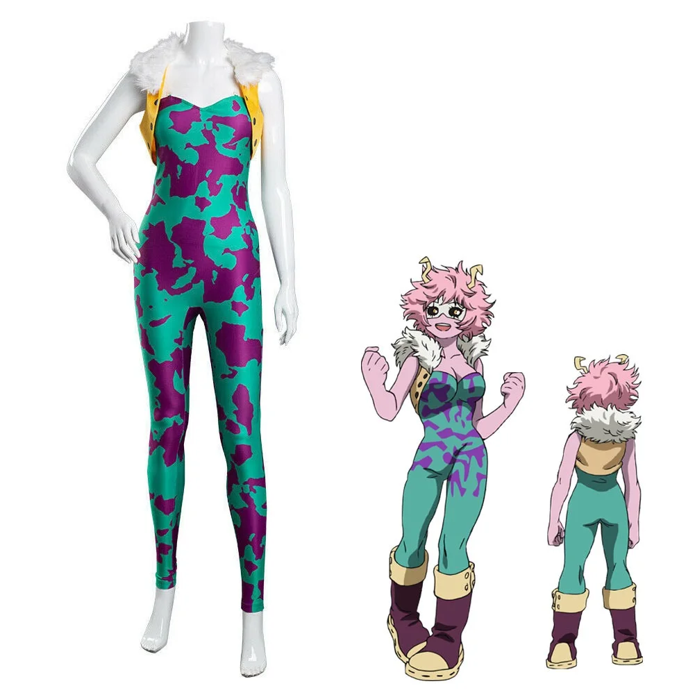 Anime Ashido Mina Cosplay Costume My Hero Pinky Jumpsuit Woman Halloween Carnival Cosplay Ashido Mina Customized Clothes
Anime Ashido Mina Cosplay Costume My Hero Pinky Jumpsuit Woman Halloween Carnival Cosplay Ashido Mina Customized Clothes
