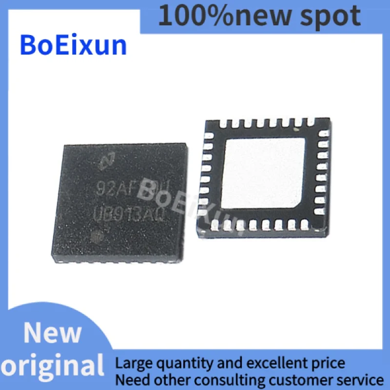 1-100 Pieces DS90UB913ATRTVJQ1 WQFN-32 DS90UB913A Serializer Chip IC Integrated Circuit Brand New Original Free Shipping
1-100 Pieces DS90UB913ATRTVJQ1 WQFN-32 DS90UB913A Serializer Chip IC Integrated Circuit Brand New Original Free Shipping