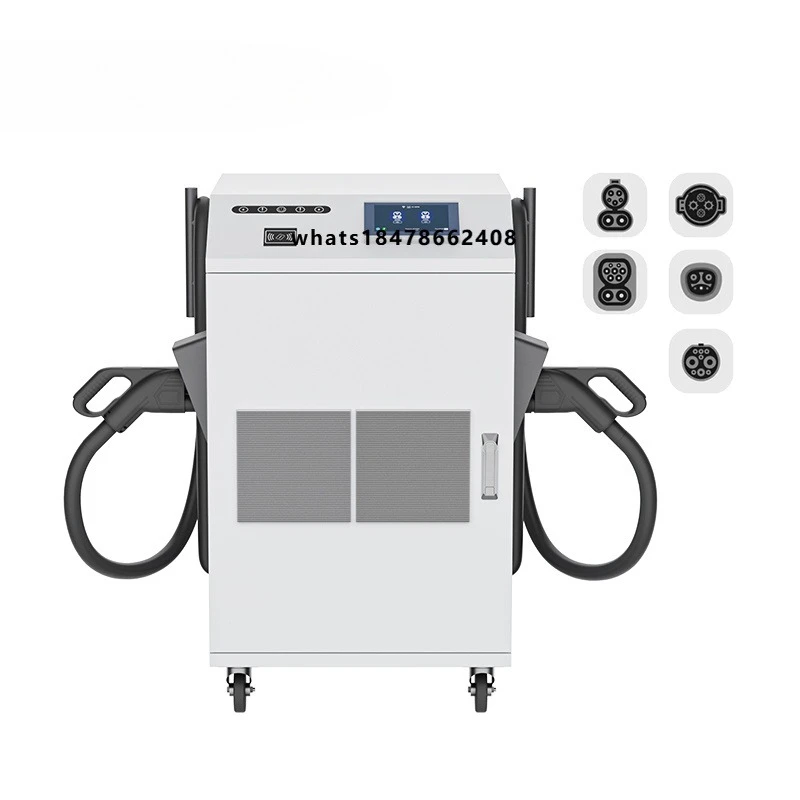 New DC Mobile EV Charger CCS GB/T Commercial 120kW EVSE Electric Fast Charging Station with 7'' LCD Screen
New DC Mobile EV Charger CCS GB/T Commercial 120kW EVSE Electric Fast Charging Station with 7'' LCD Screen