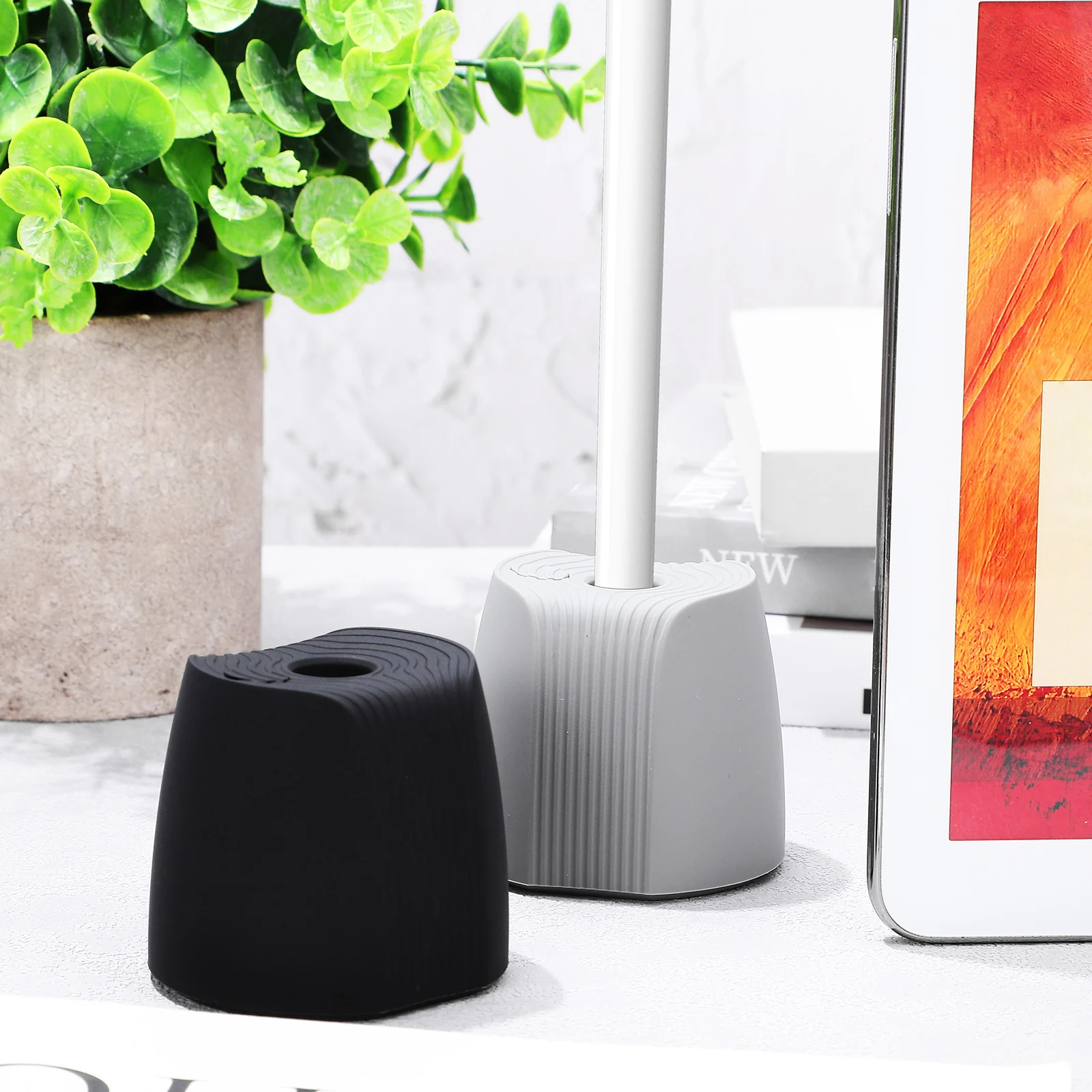 2 шт. силиконовые подставки для Apple Pencil 1-го поколения, вертикальные и горизонтальные, настольный органайзер с нескользящим основанием
2 шт. силиконовые подставки для Apple Pencil 1-го поколения, вертикальные и горизонтальные, настольный органайзер с нескользящим основанием