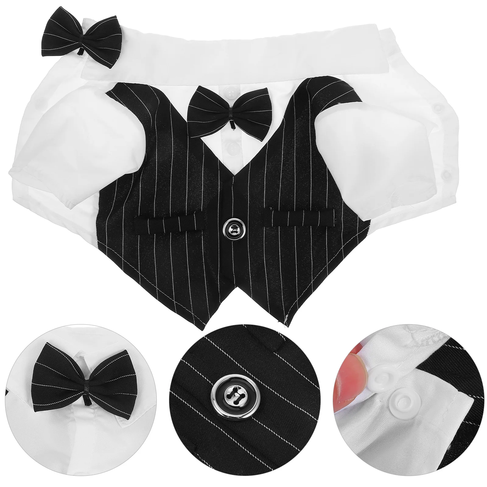 Clothes for Pets Dog Suit Shirt Medium Body Rabbit Formal Clothing Suits Polyester Boy Non Scratching Wedding Attire
Clothes for Pets Dog Suit Shirt Medium Body Rabbit Formal Clothing Suits Polyester Boy Non Scratching Wedding Attire