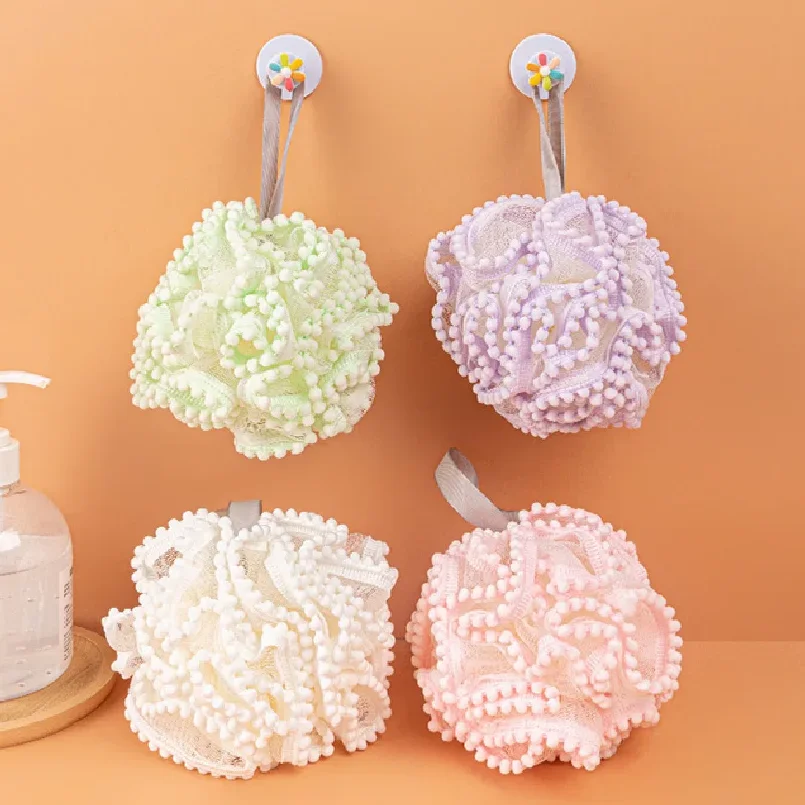 Soft Mesh Bath Sponge Balls Skin Cleaning Brush Shower Puff Body Cleaner Exfoliating Scrubbers Bath Flower Bathing Accessories
Soft Mesh Bath Sponge Balls Skin Cleaning Brush Shower Puff Body Cleaner Exfoliating Scrubbers Bath Flower Bathing Accessories