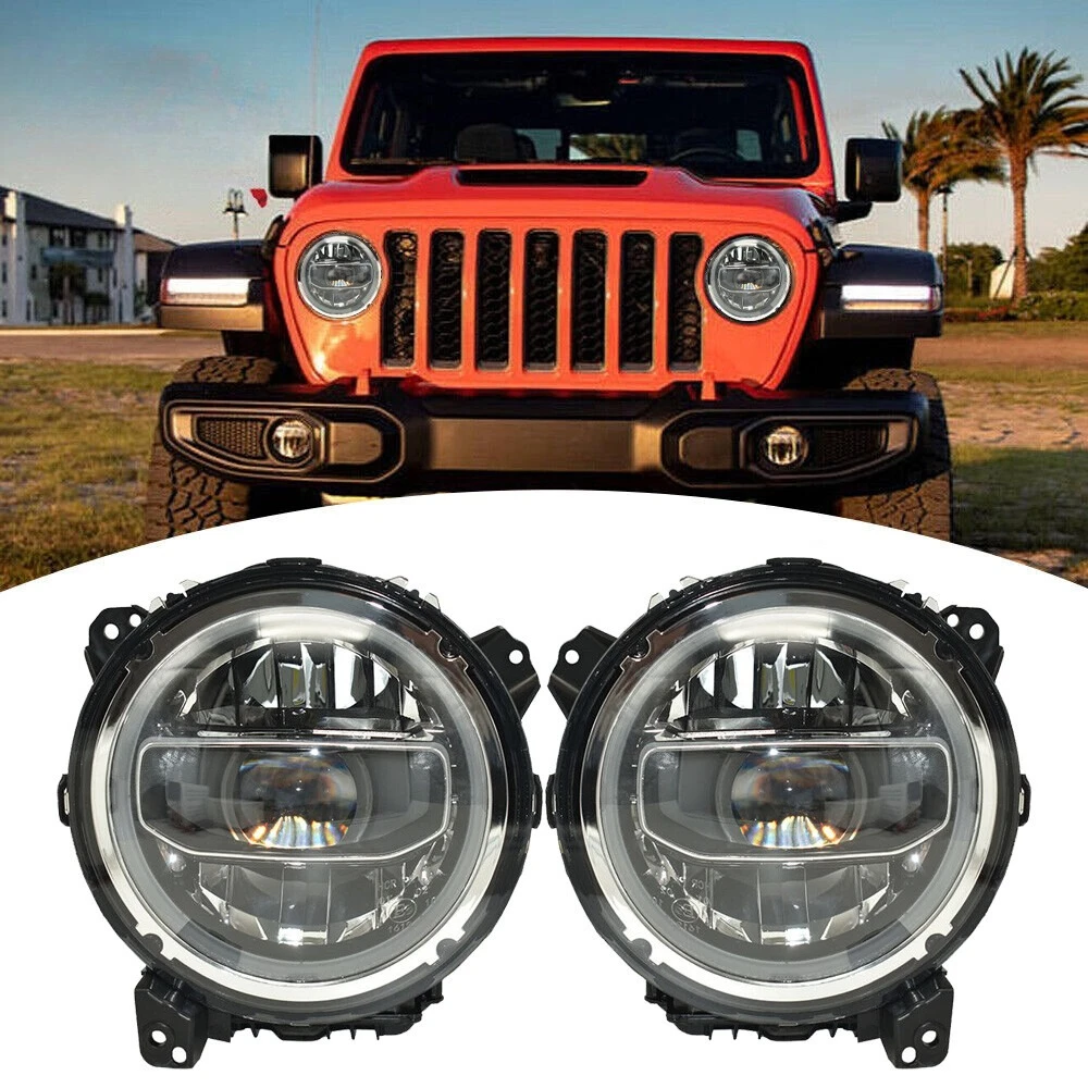 ДЛЯ Jeep Wrangler JL Gladiator JT 2018-2024 2019 2020 2021 2022 Светодиодные фары 9-дюймовые фары дальнего/ближнего света Halo DRL Lights E24
ДЛЯ Jeep Wrangler JL Gladiator JT 2018-2024 2019 2020 2021 2022 Светодиодные фары 9-дюймовые фары дальнего/ближнего света Halo DRL Lights E24