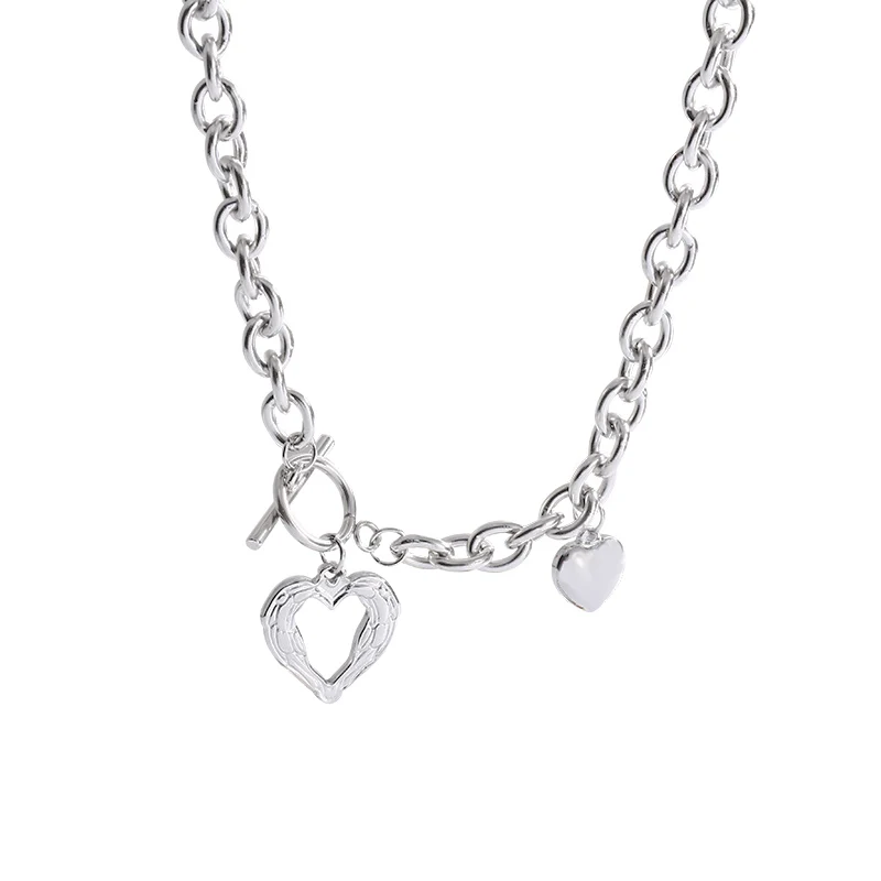 Sterling silver necklace women's OT buckle pendant collarbone chain niche design sweater accessories
Sterling silver necklace women's OT buckle pendant collarbone chain niche design sweater accessories