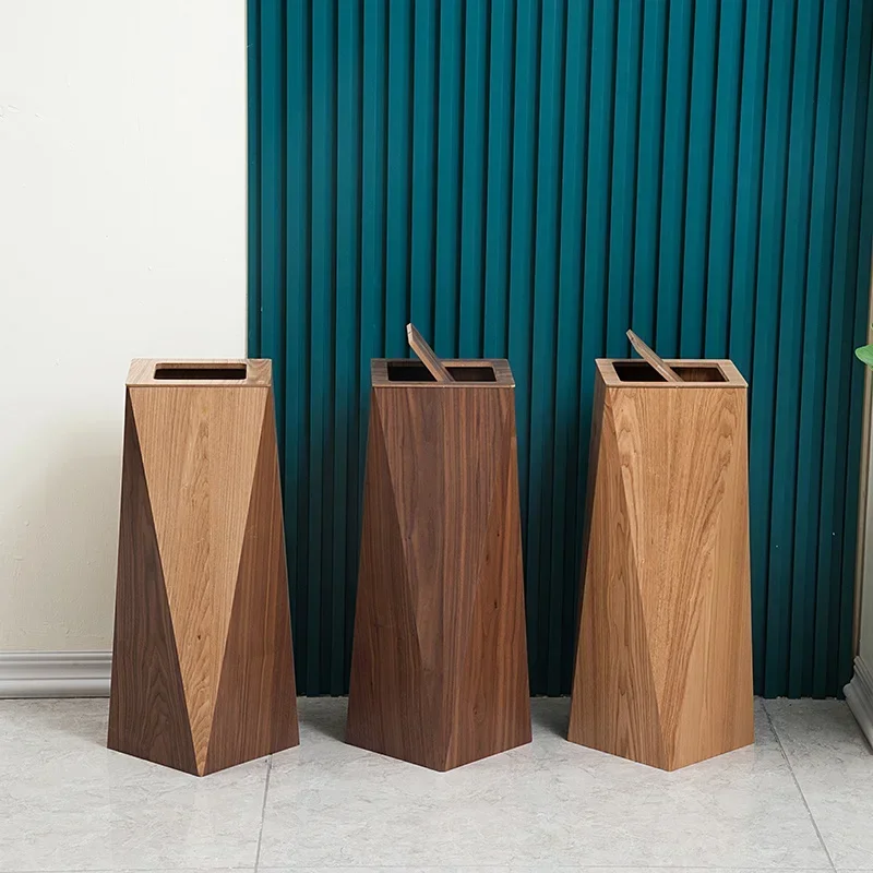 Wooden Creative Garbage Bin with Cover Nordic Ins Light Luxury Bathroom Trash Can Hotel Office Home Stay Waste Disposer
Wooden Creative Garbage Bin with Cover Nordic Ins Light Luxury Bathroom Trash Can Hotel Office Home Stay Waste Disposer
