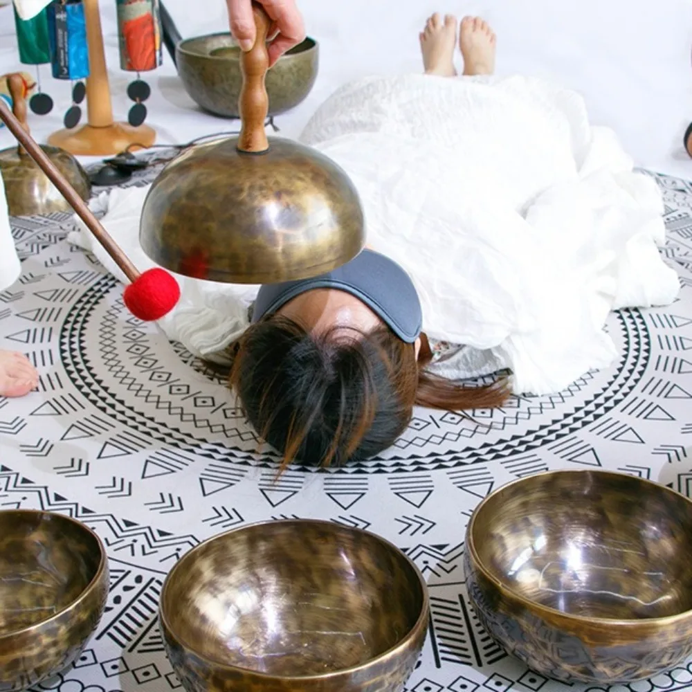 Hand Held Nepalese Singing Bowl Detachable Sound Therapy 21cm Tibetan Singing Bowl Healing Musical Instruments Percussion
Hand Held Nepalese Singing Bowl Detachable Sound Therapy 21cm Tibetan Singing Bowl Healing Musical Instruments Percussion