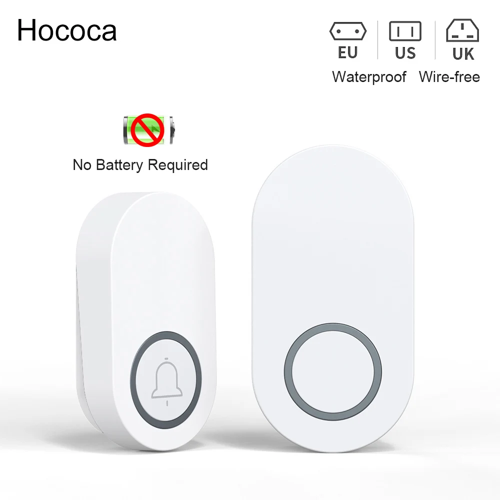 No Battery Required Self-Powered Wireless Doorbell High Volume And Long-distance Electronic Caller Waterproof Kinetic Door Bell
No Battery Required Self-Powered Wireless Doorbell High Volume And Long-distance Electronic Caller Waterproof Kinetic Door Bell