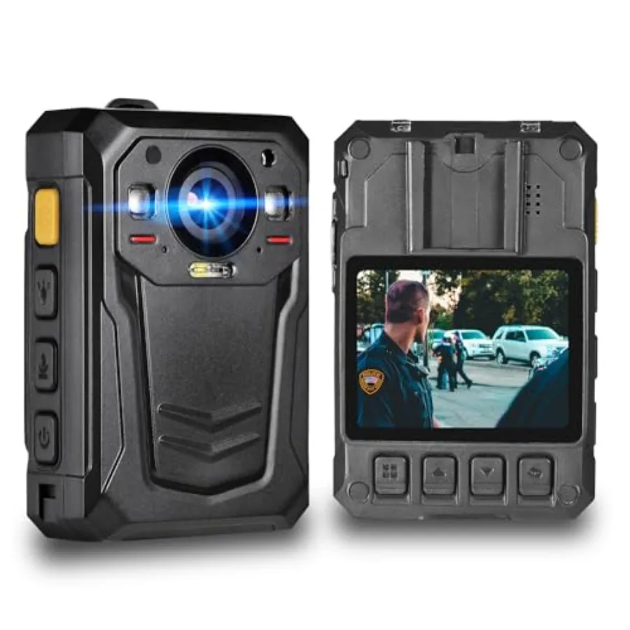 Law Enforcement Body Camera for Police: HD 1512P with EIS, 13H Battery Life, 3600mAh, Waterproof, Easy Operation, Black Rugged
Law Enforcement Body Camera for Police: HD 1512P with EIS, 13H Battery Life, 3600mAh, Waterproof, Easy Operation, Black Rugged