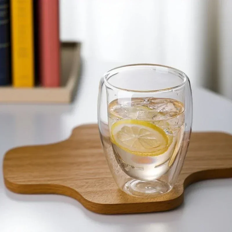 Элегантная новая двухслойная стеклянная чашка для яиц, утолщенная прозрачная конструкция, теплоизоляция, идеально подходит для питья, креативная оригинальность
Элегантная новая двухслойная стеклянная чашка для яиц, утолщенная прозрачная конструкция, теплоизоляция, идеально подходит для питья, креативная оригинальность