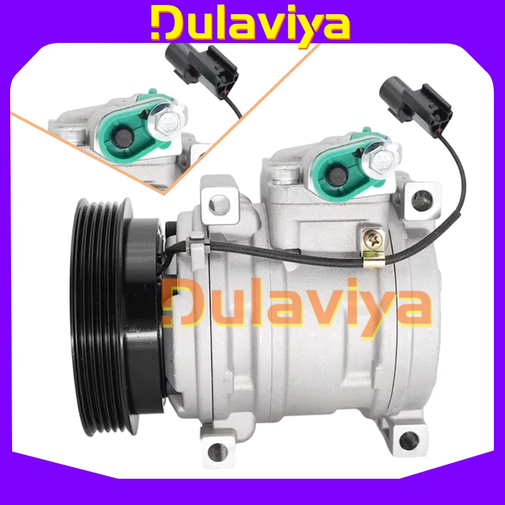 AC Compressor For Kia Picanto Hyundai i10 F500-CPAAE-06 F500CPAAE06 977011Y100 97701-1Y100 977011Y001 97701-1Y001 97701-0X300
AC Compressor For Kia Picanto Hyundai i10 F500-CPAAE-06 F500CPAAE06 977011Y100 97701-1Y100 977011Y001 97701-1Y001 97701-0X300