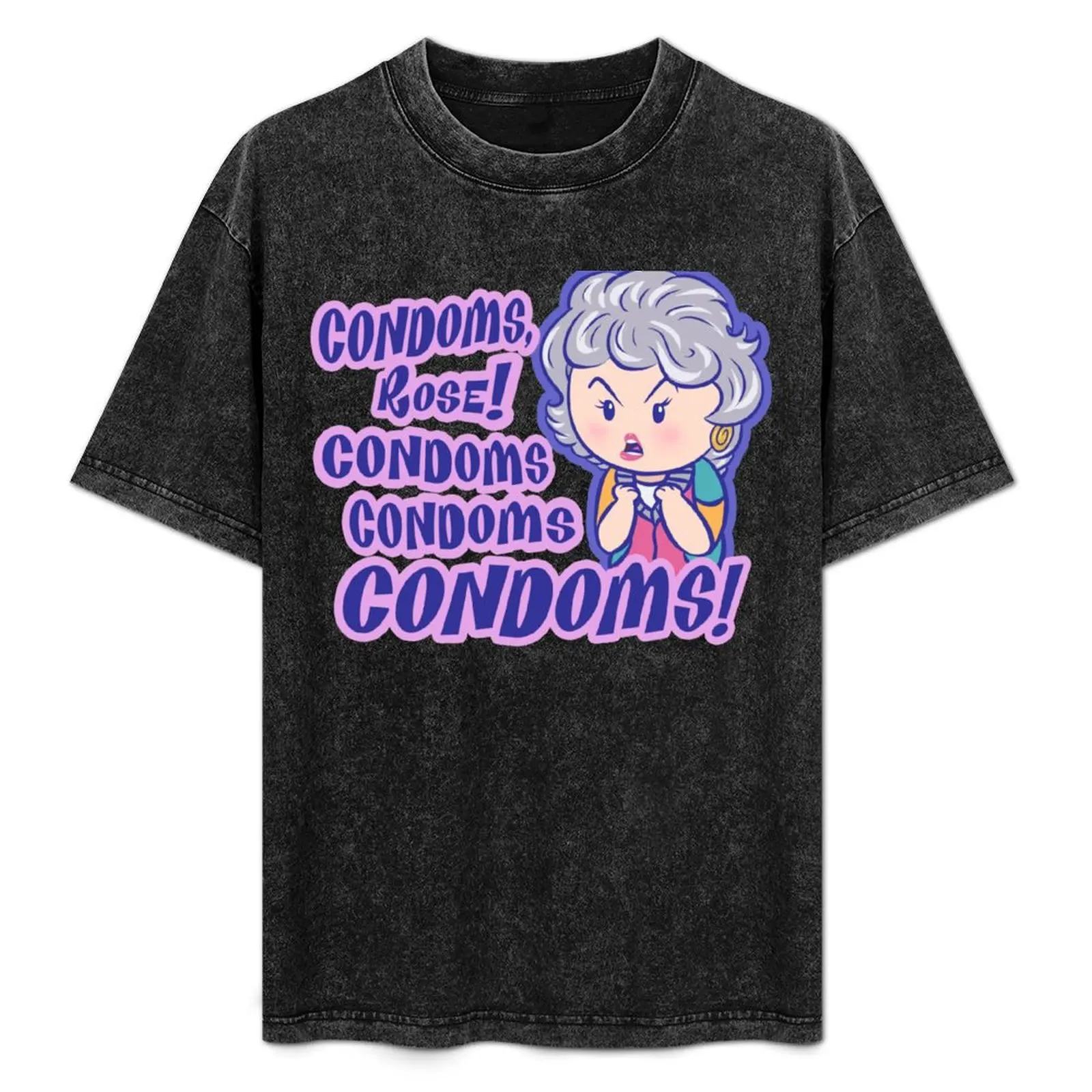 CONDOMS, Rose! T-Shirt man clothes rapper graphic tees custom t shirt korean fashion anime shirts men
CONDOMS, Rose! T-Shirt man clothes rapper graphic tees custom t shirt korean fashion anime shirts men