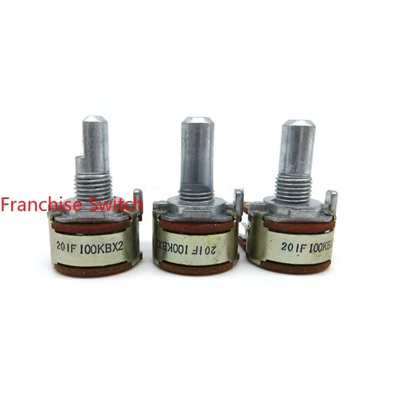 10PCS 16-type Audio Volume Adjustable Duplex Potentiometer B100K 15 Half Shaft
10PCS 16-type Audio Volume Adjustable Duplex Potentiometer B100K 15 Half Shaft