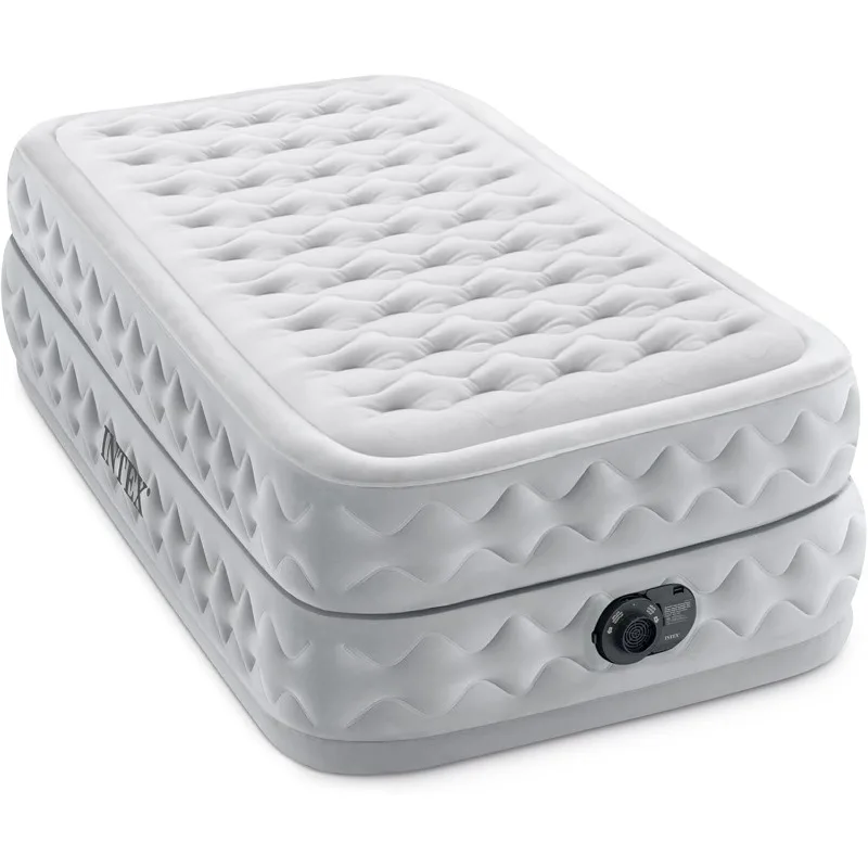 Intex Supreme Air Flow Airbed, 20 Inch Raised Air Mattress with Internal / Built-in Pump and Portable Storage Carrying Case,Twin
Intex Supreme Air Flow Airbed, 20 Inch Raised Air Mattress with Internal / Built-in Pump and Portable Storage Carrying Case,Twin