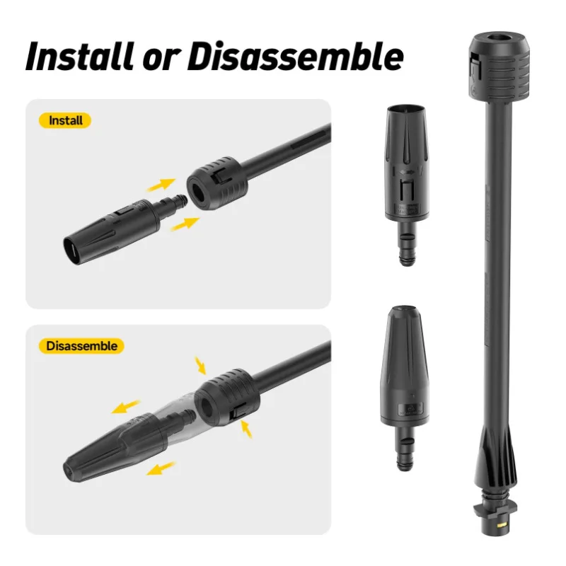 An Extended Spray Gun, and An Adjustable Spray Nozzle High-pressure Cleaning Machine Has A Replaceable Spray Gun for KARCHER
An Extended Spray Gun, and An Adjustable Spray Nozzle High-pressure Cleaning Machine Has A Replaceable Spray Gun for KARCHER