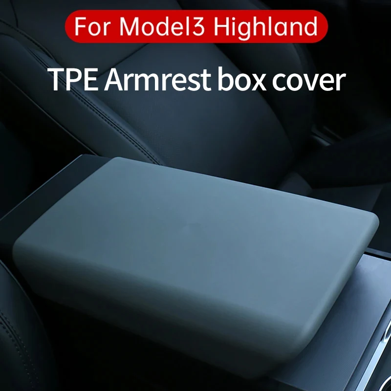 For Tesla Model Y Launch Juniper 2025 Model 3 Highland 2024 TPE Soft Case Center Console Arm Rest Lid Armrest Cover Accessories
For Tesla Model Y Launch Juniper 2025 Model 3 Highland 2024 TPE Soft Case Center Console Arm Rest Lid Armrest Cover Accessories