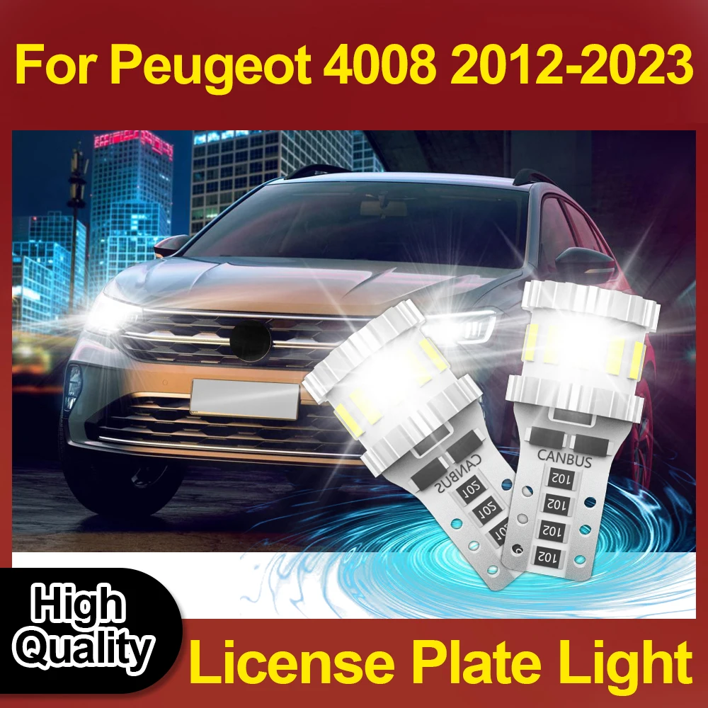 3400LM High Quality W5W T10 License Plate Light 12V Dynamic Flashing 6W Car Accessories 6000K For Peugeot 4008 2012 2013-2023
3400LM High Quality W5W T10 License Plate Light 12V Dynamic Flashing 6W Car Accessories 6000K For Peugeot 4008 2012 2013-2023