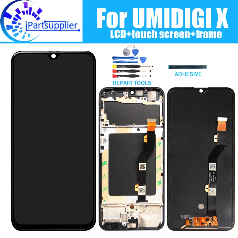 UMIDIGI X LCD Display+Touch Screen Digitizer +Frame Assembly 100% Original New LCD+Touch Digitizer for UMIDIGI X +Tools
UMIDIGI X LCD Display+Touch Screen Digitizer +Frame Assembly 100% Original New LCD+Touch Digitizer for UMIDIGI X +Tools