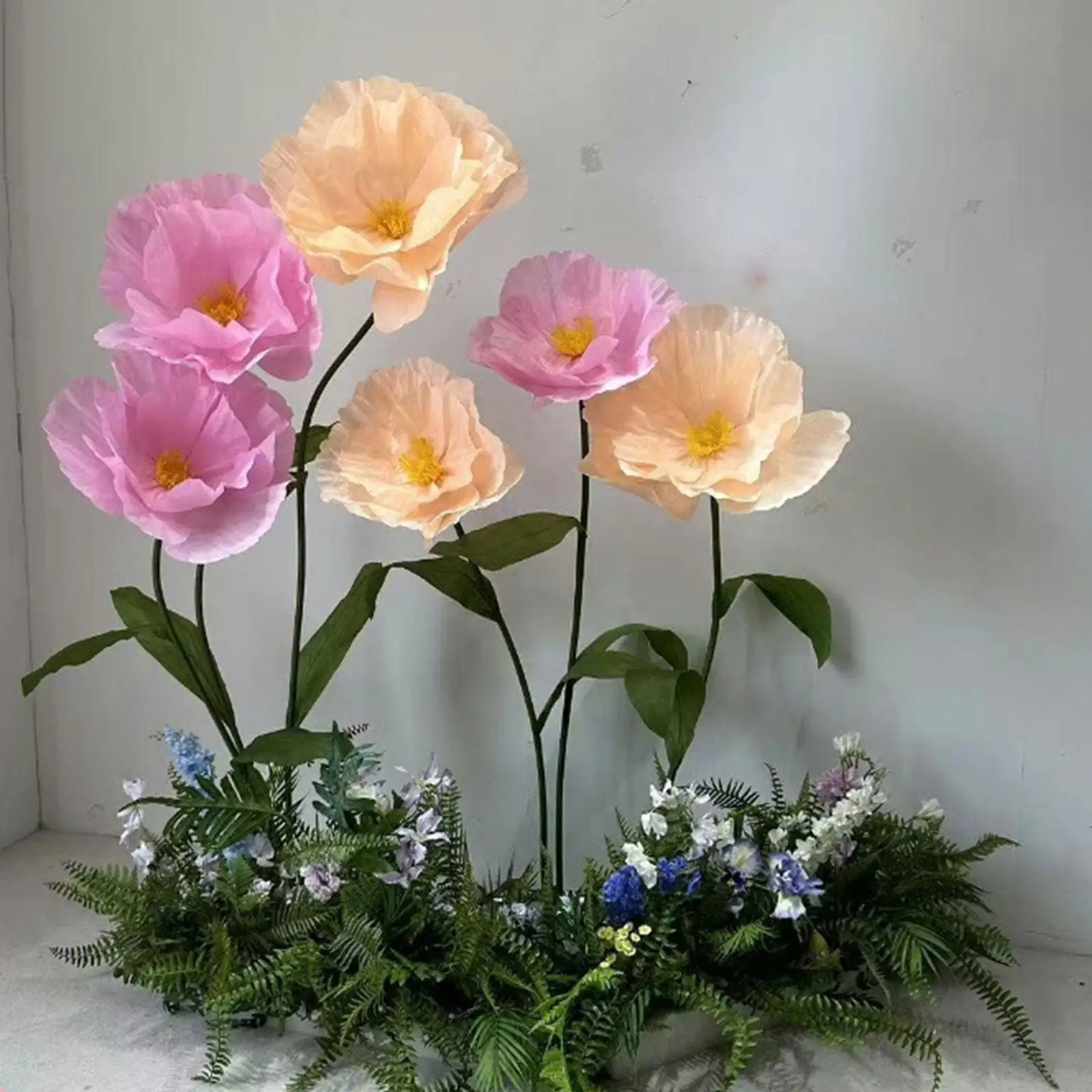 3D paper flowers decoration, multifunctional, for wedding, living room,
3D paper flowers decoration, multifunctional, for wedding, living room,