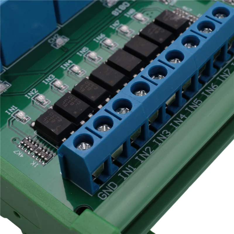 8 Ch RS485 Relay Board Modbus RTU UART Remote Control Switch DIN35 Rail Box For PLC Automation Control-Hot
8 Ch RS485 Relay Board Modbus RTU UART Remote Control Switch DIN35 Rail Box For PLC Automation Control-Hot