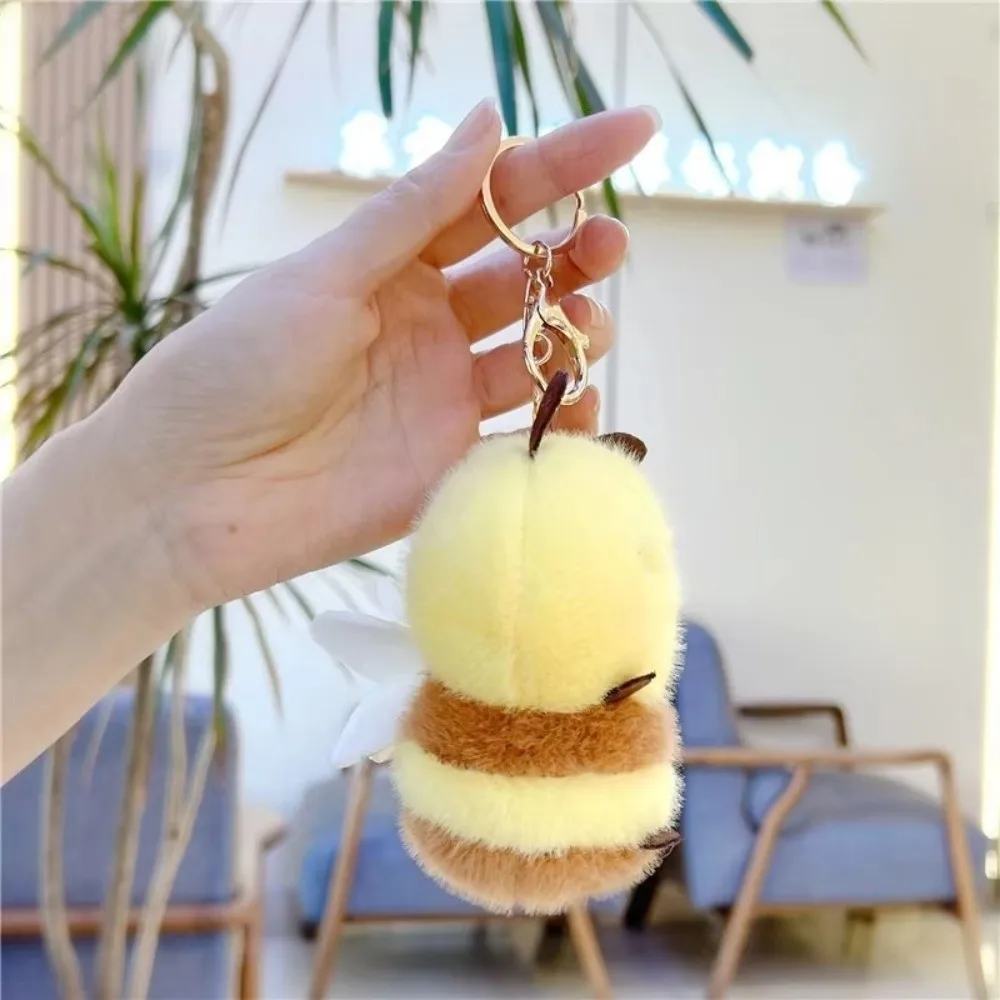 New Cute Cartoon Little Bee Pendant Soft Chubby Animal Honey Bee Keychain Animal Keychain Children Gifts
New Cute Cartoon Little Bee Pendant Soft Chubby Animal Honey Bee Keychain Animal Keychain Children Gifts