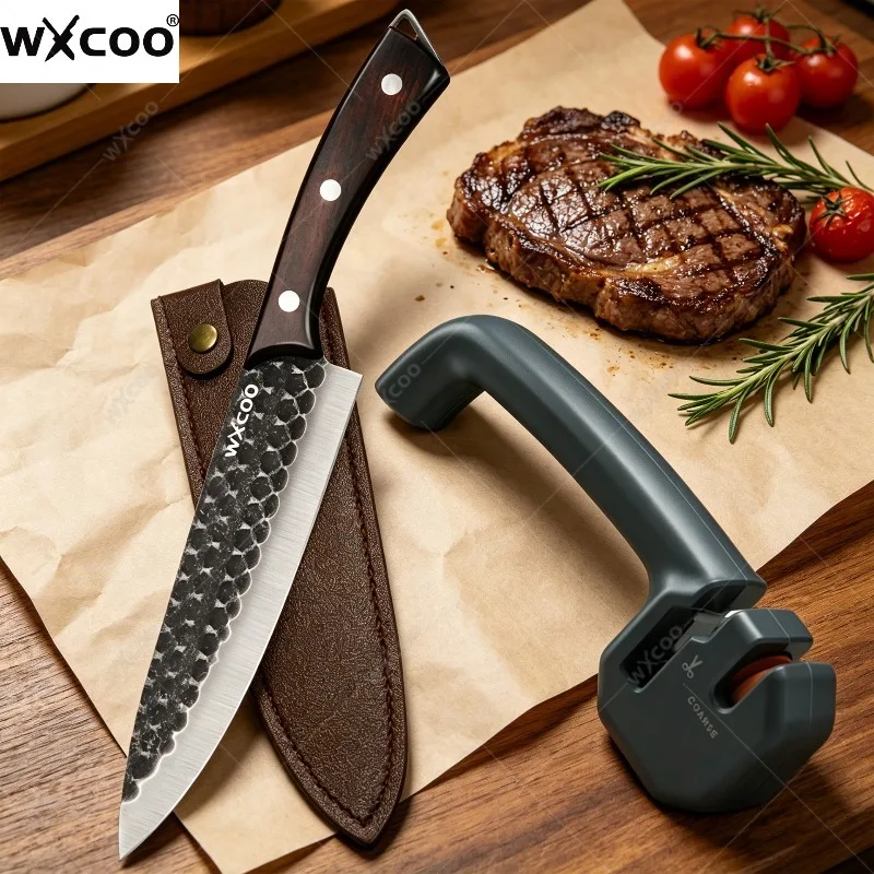 WXCOO Household Kitchen Chef Knife Boning Knife Household Handheld Sharpening Tool Suitable for Kitchen Knife Sharpener
WXCOO Household Kitchen Chef Knife Boning Knife Household Handheld Sharpening Tool Suitable for Kitchen Knife Sharpener