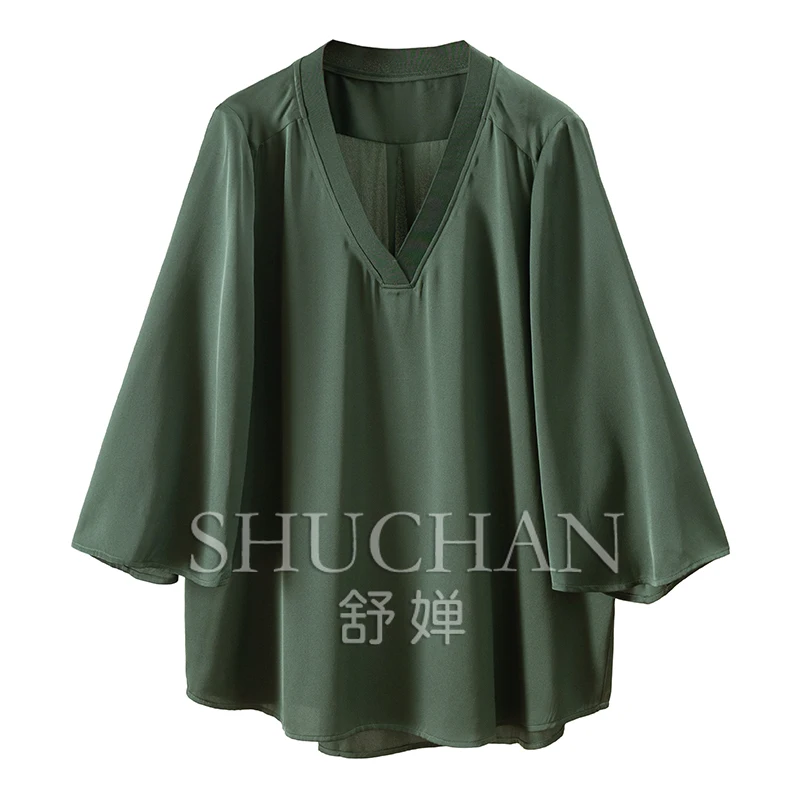 95% Natural Silk Blouse Women Blusas Mujer De Moda 2024 Verano Blusas Femininas Blouse for Women
95% Natural Silk Blouse Women Blusas Mujer De Moda 2024 Verano Blusas Femininas Blouse for Women