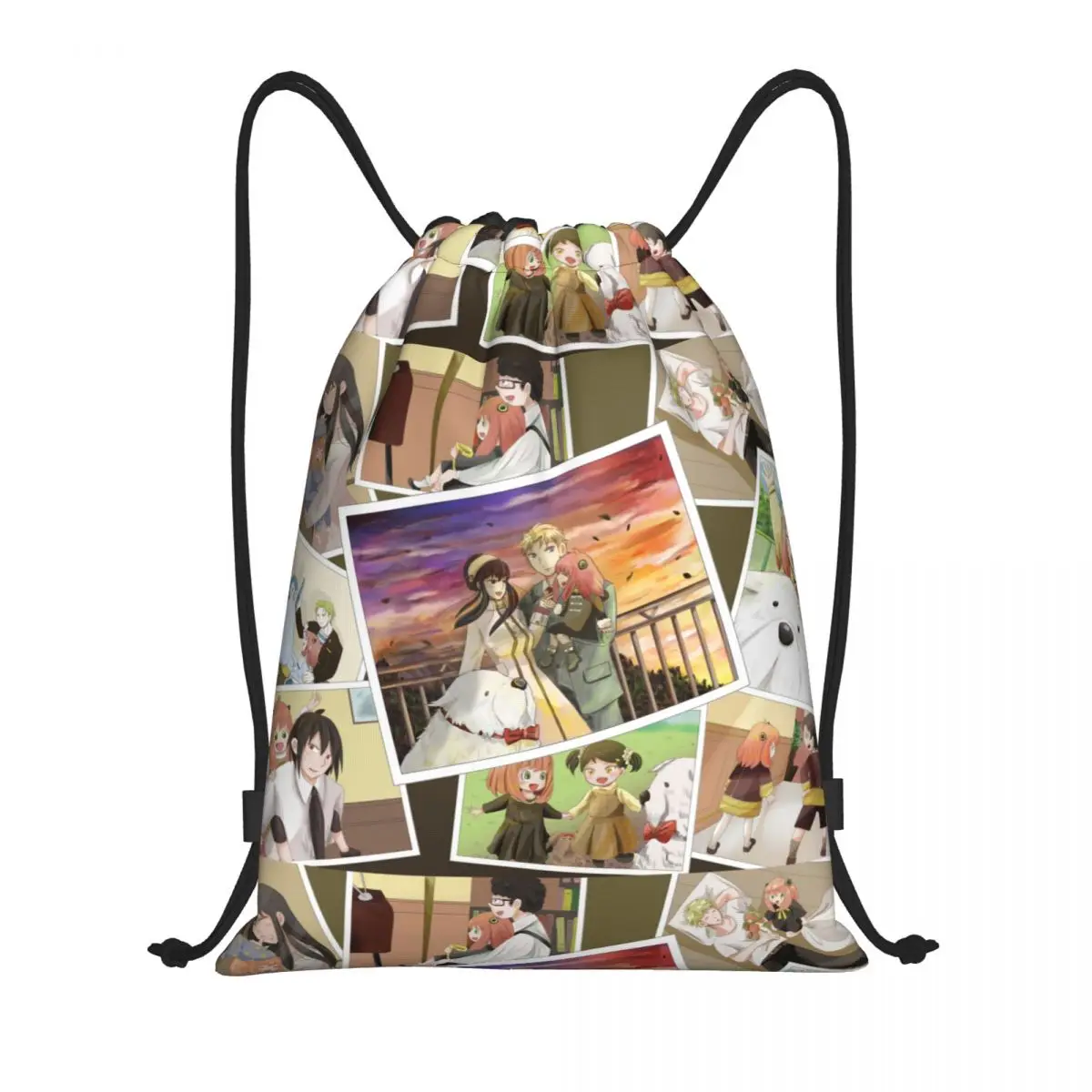 Anya Loid Yor Collage Backpack Drawstring Sports Bags Gym Bag Anime String Sackpack for Working Out
Anya Loid Yor Collage Backpack Drawstring Sports Bags Gym Bag Anime String Sackpack for Working Out