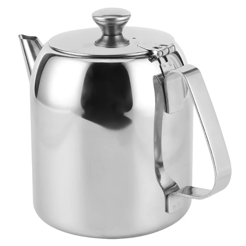 Coffee Pot Teapot Stainless Steel Kettle Cold Water Jug Short Spout For Hotel Restaurant32oz(Approx. 850ml)
Coffee Pot Teapot Stainless Steel Kettle Cold Water Jug Short Spout For Hotel Restaurant32oz(Approx. 850ml)