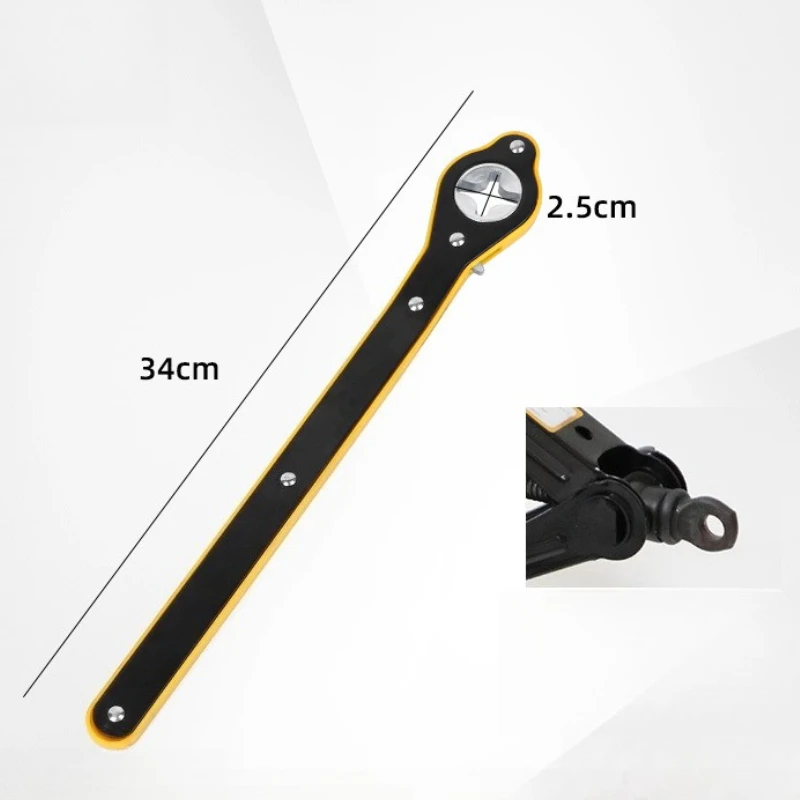 Hand Jack Rocker Scissor Multifunction Tool Parts Wrench Non-slip Grip Rustproof Convenient and Durable
Hand Jack Rocker Scissor Multifunction Tool Parts Wrench Non-slip Grip Rustproof Convenient and Durable