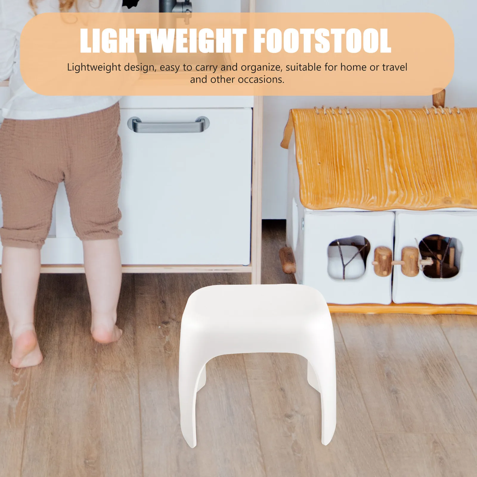 1Pcs Kids Footstool Plastic Stool Thickened Design Comfortable Smooth Edge Non Scratch Lightweight Portable Small Stool for Home
1Pcs Kids Footstool Plastic Stool Thickened Design Comfortable Smooth Edge Non Scratch Lightweight Portable Small Stool for Home