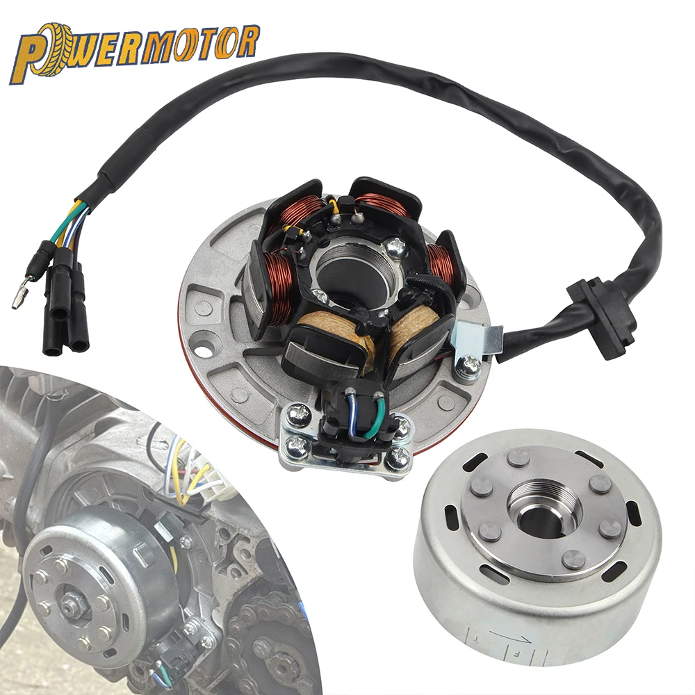Motorcycle Ignition Magneto Stator For YX YinXiang 1P60FMJ 160FMK 150cc 160cc Flywheel Kit Dirt Bike ATV Coil Accessories
Motorcycle Ignition Magneto Stator For YX YinXiang 1P60FMJ 160FMK 150cc 160cc Flywheel Kit Dirt Bike ATV Coil Accessories