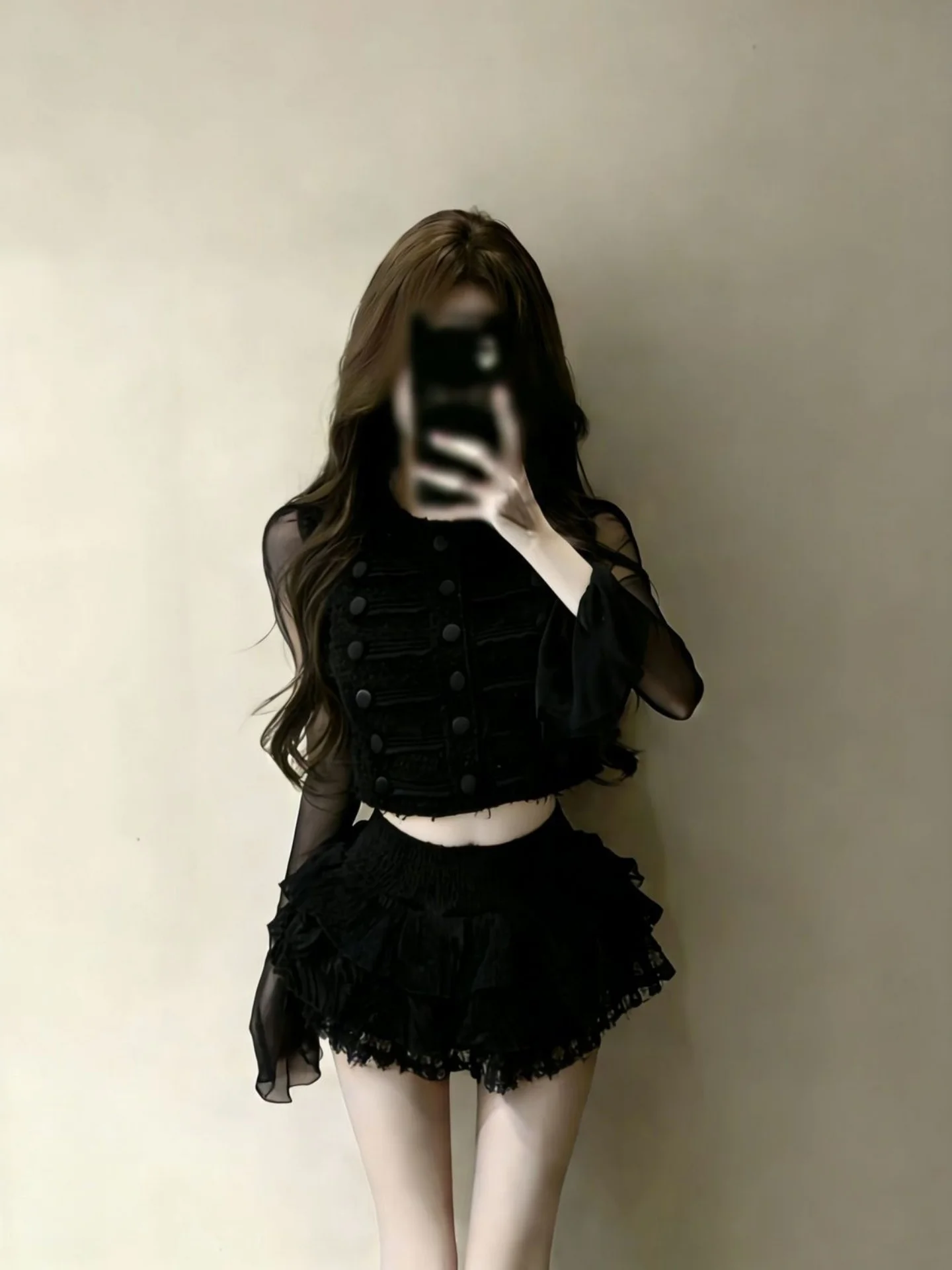 Elegant Short Double-Row Bouffant Outfit Skirt Set Luxury Miss Lady Style Fashionable Young Lady Spring Season Polyester Fabric
Elegant Short Double-Row Bouffant Outfit Skirt Set Luxury Miss Lady Style Fashionable Young Lady Spring Season Polyester Fabric