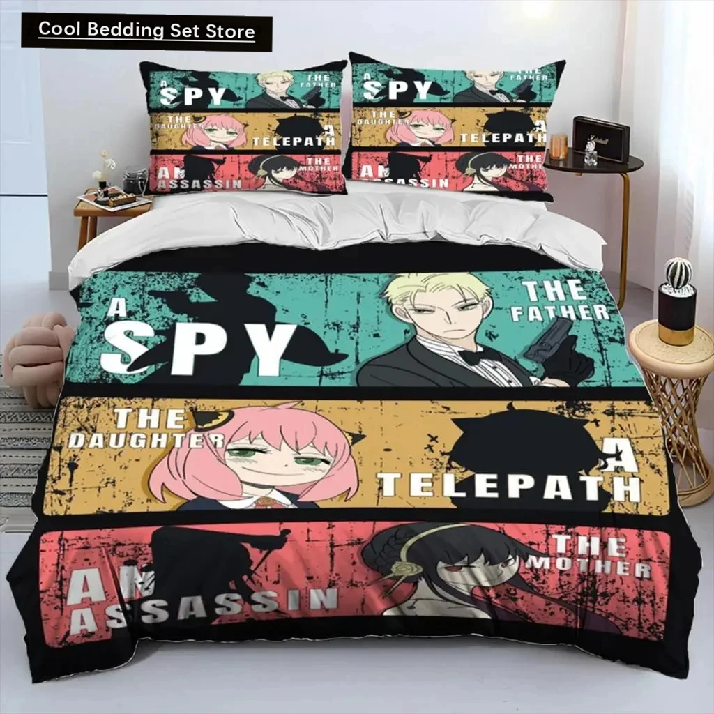 Комплект постельного белья 3D Anime SPY×FAMILY Anya, пододеяльник, одеяло, комплект постельного белья, пододеяльник, наволочка, королева, двойной размер, для мальчиков, девочек, взрослых
Комплект постельного белья 3D Anime SPY×FAMILY Anya, пододеяльник, одеяло, комплект постельного белья, пододеяльник, наволочка, королева, двойной размер, для мальчиков, девочек, взрослых