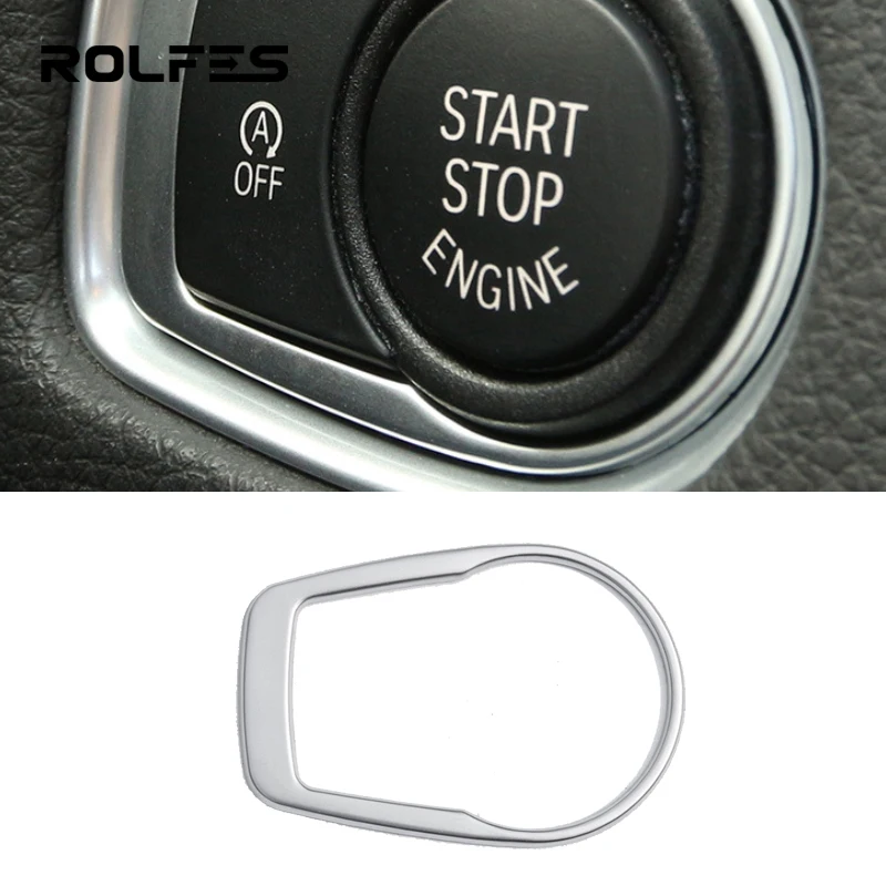 ROLFES For BMW X1 F48 2016 2017 1/2/3/4 Series (Type A) Chrome Engine Start Cover Trim Sticker Car Accessories
ROLFES For BMW X1 F48 2016 2017 1/2/3/4 Series (Type A) Chrome Engine Start Cover Trim Sticker Car Accessories