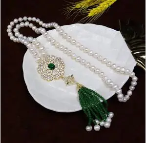 925 silver real natural big 8-9mm Akoya pearl necklace tassel pendant crystal zircon jewelry
925 silver real natural big 8-9mm Akoya pearl necklace tassel pendant crystal zircon jewelry