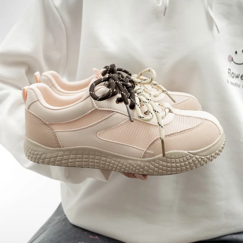 Women’s Vintage Trainer Shoes 2025 Summer - Mesh Breathable White Casual Sneakers for School Girls
Women’s Vintage Trainer Shoes 2025 Summer - Mesh Breathable White Casual Sneakers for School Girls