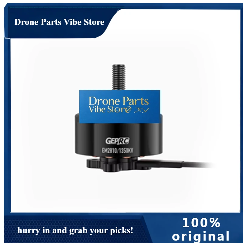 Drone PartsGEPRC 4Pcs/Lot EM2810 1280KV/1350KV Motor Is Suitable For 7-8 Inch Long Distance Aircraft With High Torque
Drone PartsGEPRC 4Pcs/Lot EM2810 1280KV/1350KV Motor Is Suitable For 7-8 Inch Long Distance Aircraft With High Torque