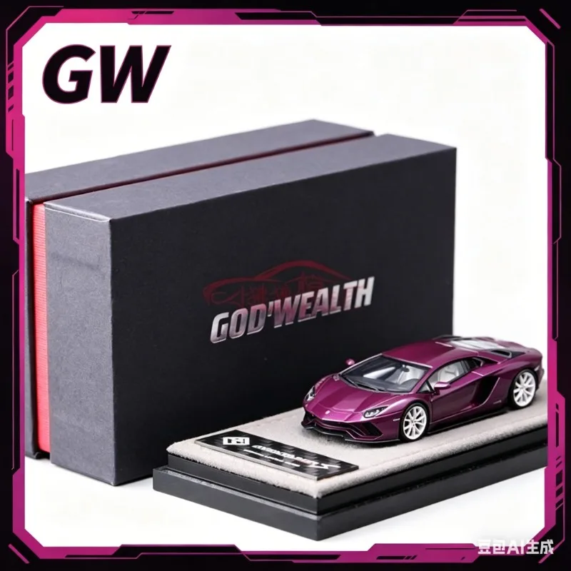 GW 1:64 Lamborghini Aventador S supercar LP740-4 alloy die-cast model, static simulation figurine, adult collectible.
GW 1:64 Lamborghini Aventador S supercar LP740-4 alloy die-cast model, static simulation figurine, adult collectible.