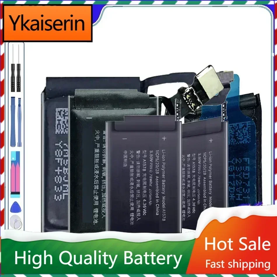 Battery For Apple Watch Series 1 2 3 4 5 44mm 42mm Replacement Bateria for iWatch S1 S2 S3 GPS LTE S4 S5 38mm 40mm Batterij
Battery For Apple Watch Series 1 2 3 4 5 44mm 42mm Replacement Bateria for iWatch S1 S2 S3 GPS LTE S4 S5 38mm 40mm Batterij