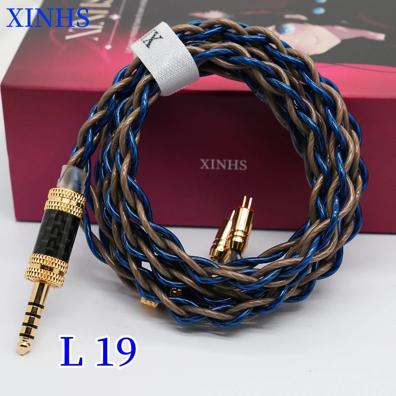 XINHS L19 4-Core Pure Silver Gold-Plated OCC Gold-Plated Silver Hybrid Headphone Upgrade Cable for Audio Enhancement
XINHS L19 4-Core Pure Silver Gold-Plated OCC Gold-Plated Silver Hybrid Headphone Upgrade Cable for Audio Enhancement